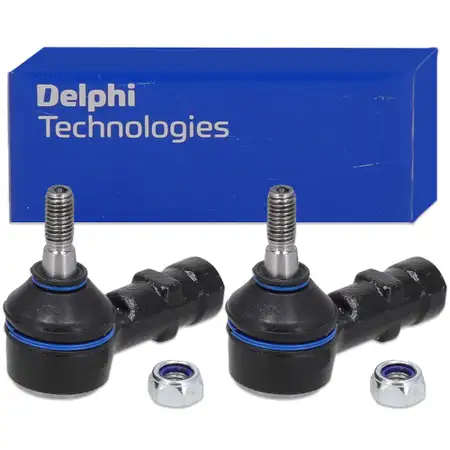 2x DELPHI TA1903 Spurstangenkopf Axialgelenkkopf f&uuml;r OPEL Meriva A Vorderachse 93192417