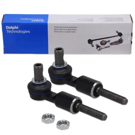 2x DELPHI Spurstangenkopf f&uuml;r VW Passat B5 AUDI A4 B5 B6 A6 C5 Superb 1 vorne 4F0498811