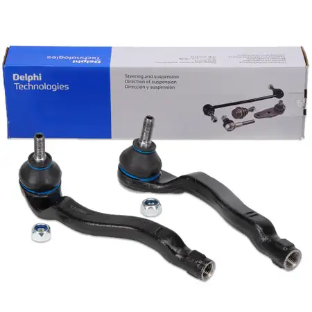 2x DELPHI Spurstangenkopf f&uuml;r MERCEDES Citan 415 RENAULT Kangoo NISSAN NV250 vorne