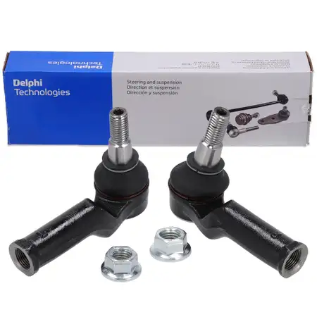 2x DELPHI Spurstangenkopf f&uuml;r FORD Mondeo 4 Galaxy S-Max WA6 LAND ROVER Freelander 2 vorne