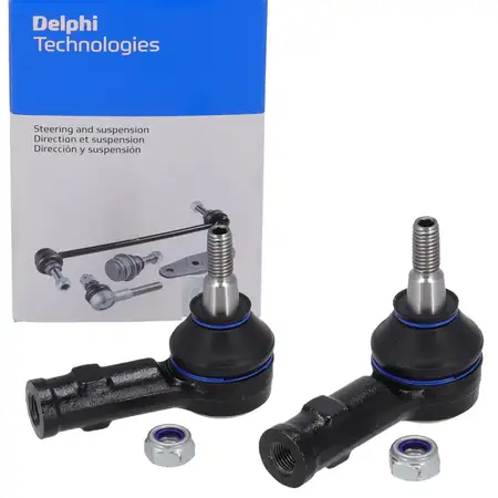 2x DELPHI TA2645 Spurstangenkopf f&uuml;r SMART ForFour (454) MITSUBISHI Colt 6 / CZC vorne