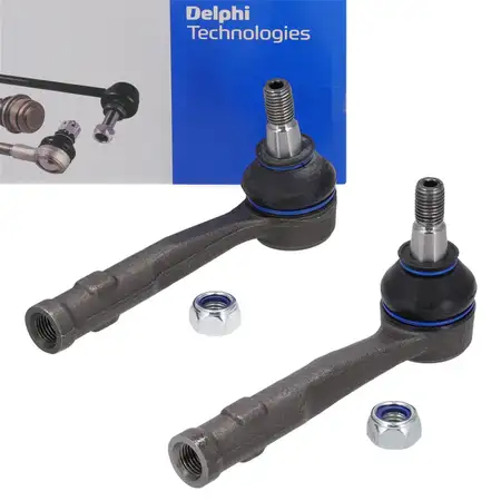 2x DELPHI Spurstangenkopf Spurstangengelenk f&uuml;r OPEL Astra H Zafira B vorne