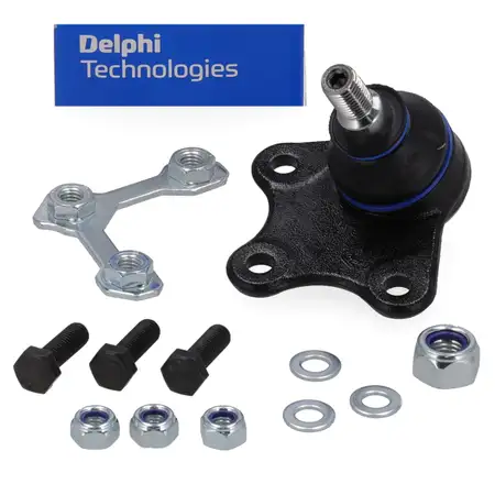 DELPHI TC1085 Traggelenk f&uuml;r VW Polo 3 4 SEAT Ibiza 3 SKODA Fabia 1 2 vorne rechts unten