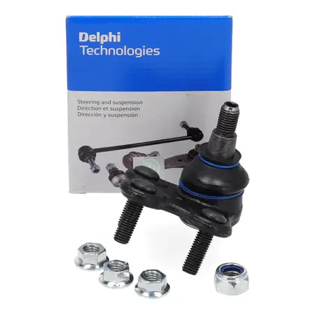DELPHI Traggelenk F&uuml;hrungsgelenk f&uuml;r VW Polo 4 5 Load Up! AUDI A1 vorne rechts au&szlig;en unten