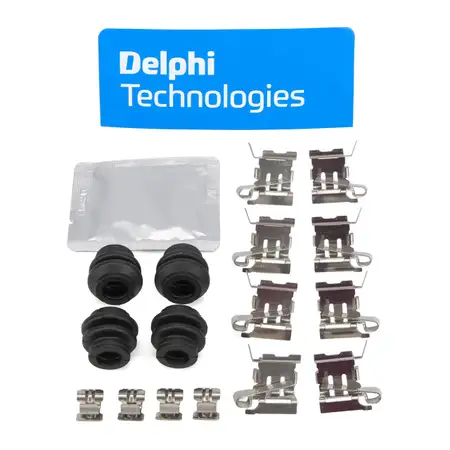 DELPHI LX0829 Zubeh&ouml;rsatz Bremsbel&auml;ge f&uuml;r OPEL Astra F TOYOTA RAV 4 5 bZ4X NISSAN Ariya