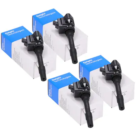 4x DELPHI Z&uuml;ndspule f&uuml;r BMW 1er 2er 3er 4er 5er 6er 7er X1-4 Z4 MINI B48 12138643360