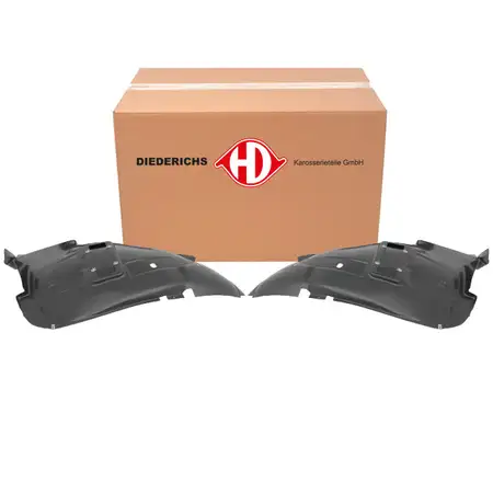 2x DIEDERICHS Radhausschale f&uuml;r RENAULT Trafic 3 OPEL Vivaro B NISSAN NV300 vorne