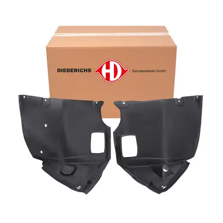 2x DIEDERICHS Verkleidung Radhausschale f&uuml;r BMW 3er E46 (NICHT f&uuml;r Compact) vorne