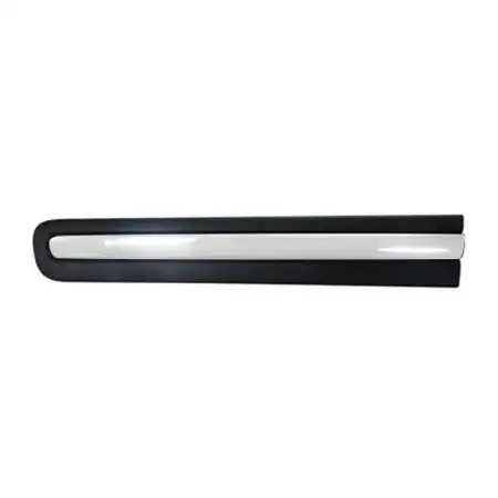 DIEDERICHS 3405631 Zierleiste T&uuml;rleiste chrom/schwarz f&uuml;r FIAT 500L vorne links 735558453