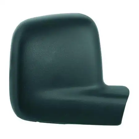 DIEDERICHS Exterior Mirror Cover, Black Grained, for VW Caddy 3, 4, and Multivan T5 (Right Side)