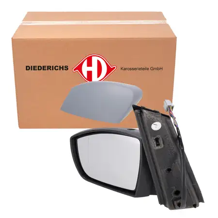 DIEDERICHS Au&szlig;enspiegel Seitenspiegel KONVEX ELEKTRISCH f&uuml;r FORD C-Max 2 / Grand links