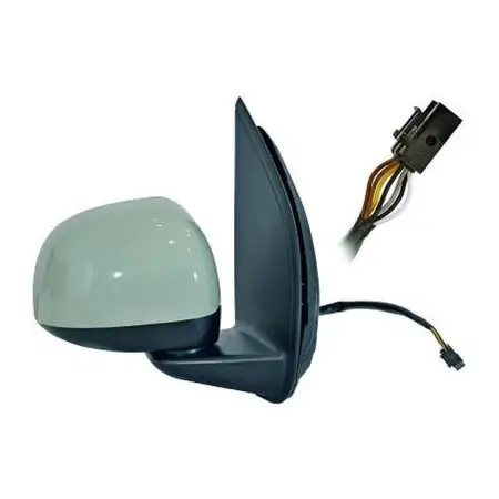 DIEDERICHS Au&szlig;enspiegel Konvexspiegel elektrisch beheizbar f&uuml;r FIAT Panda links 735594385