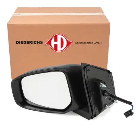 DIETRICHS Exterior Mirror, Convex Side Mirror for MITSUBISHI Space Star 6 (Left Side) 7632B261