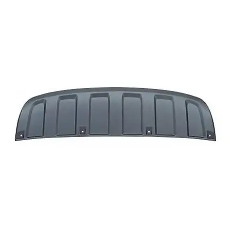 DIEDERICHS 1095164 Blende Sto&szlig;f&auml;nger SILBER f&uuml;r AUDI Q7 Facelift vorne mitte 4L0807733B