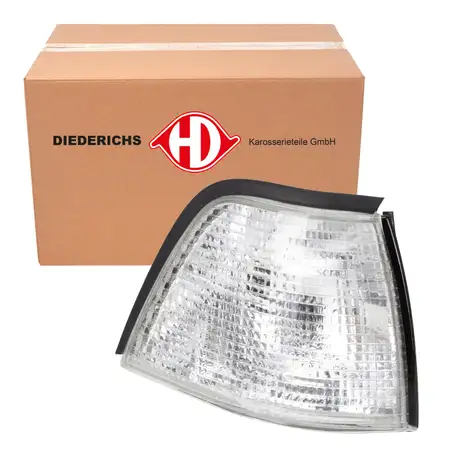DIEDERICHS Blinkleuchte Blinker WEISS f&uuml;r BMW 3er E36 Limo/Compact/Touring vorne rechts