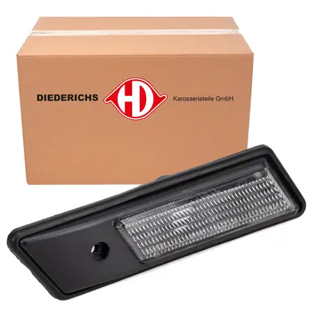 DIEDERICHS Blinkleuchte Blinker seitlich WEISS f&uuml;r BMW 3er E36 5er E34 vorne links