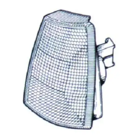 DIEDERICHS 1803073 Blinkleuchte Blinker wei&szlig; f&uuml;r OPEL Kadett / CC vorne links 90008395