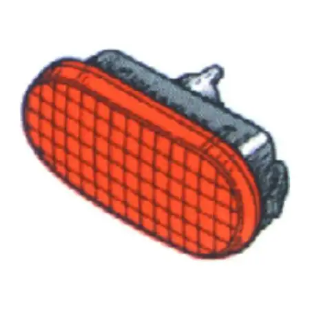 DIEDERICHS 2213079 Blinkleuchte Blinker Seitenblinker orange f&uuml;r VW Golf 4 3B0949117B