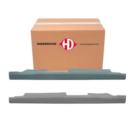 2x DIEDERICHS Reparaturblech Schweller Einstiegsblech f&uuml;r VW Golf 5 1K1 5-T&Uuml;RER au&szlig;en