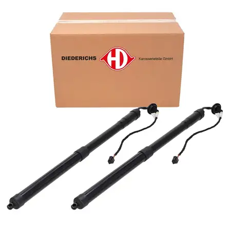 2x DIEDERICHS Heckklappend&auml;mpfer Elektromotor Heckklappe f&uuml;r VOLVO V60 II 32384406