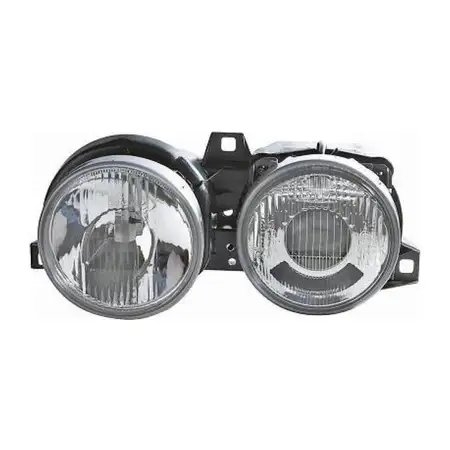 DIEDERICHS H1 Halogen Headlight for BMW 3 Series E30 (model year 1988 and later), right side, 63121386754