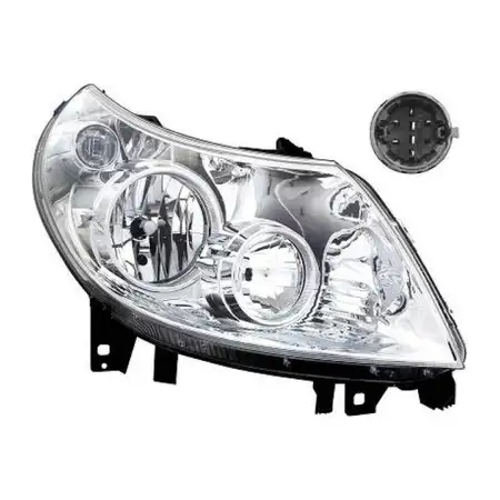 DIEDERICHS HALOGEN H7/H1 Hauptscheinwerfer f&uuml;r FIAT Ducato Jumper 3 Boxer rechts 6206A5