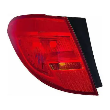 DIEDERICHS Heckleuchte R&uuml;ckleuchte get&ouml;nt f&uuml;r OPEL Meriva B S10 links au&szlig;en 13435491