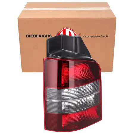 DIEDERICHS Heckleuchte R&uuml;ckleuchte RAUCHGRAU f&uuml;r VW T5 Transporter links 7H5945095N