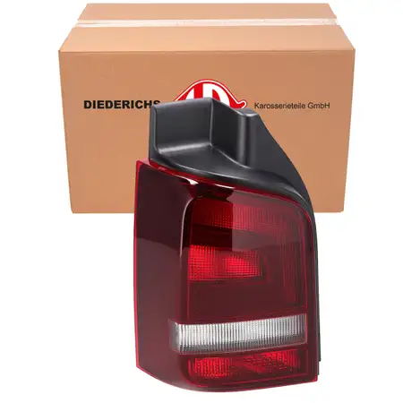 DIEDERICHS Heckleuchte R&uuml;ckleuchte RAUCHGRAU f&uuml;r VW T5 Transporter links 7E5945095F
