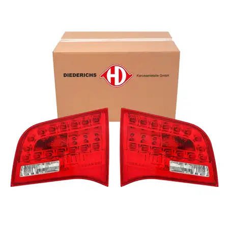 2x DIEDERICHS LED Heckleuchte R&uuml;ckleuchte f&uuml;r AUDI A6 4F C6 Allroad Avant innen