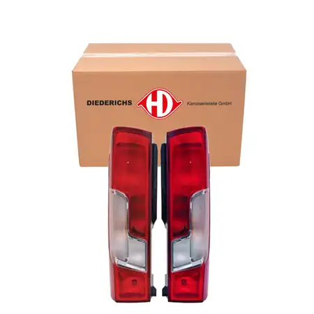 2x DIEDERICHS Heckleuchte f&uuml;r CITROEN Jumper 3 PEUGEOT Boxer FIAT Ducato 250 ab 05.2014