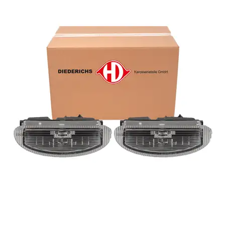 2x DIEDERICHS W5W Kennzeichenleuchte f&uuml;r RENAULT Clio 2 Twingo 1 DACIA Logan Sandero