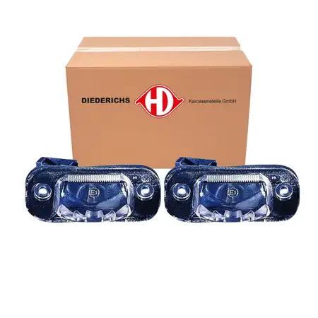 2x DIEDERICHS W5W Kennzeichenleuchte Nummernschildleuchte f&uuml;r VW Golf 3 (1H1)