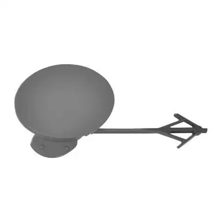 DIEDERICHS Kappe Abschlepp&ouml;se grundiert f&uuml;r OPEL Meriva B S10 ab 01.2014 vorne 13267704