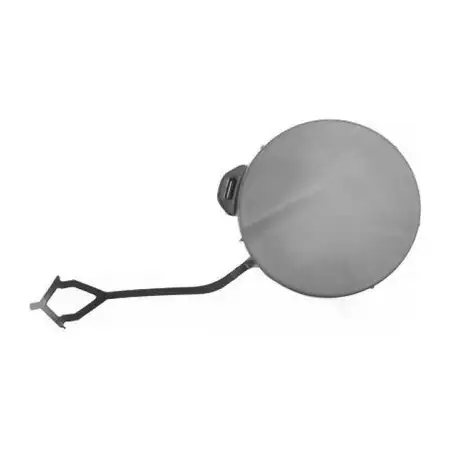 DIEDERICHS Kappe Abschlepp&ouml;se Abschlepphaken grundiert f&uuml;r OPEL Corsa F P2JO vorne