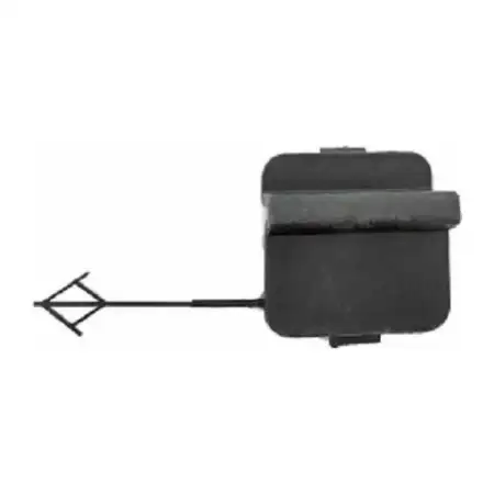 DIEDERICHS Kappe Abschlepp&ouml;se Abschlepphaken schwarz f&uuml;r VW Crafter SY SZ vorne 7C0807241