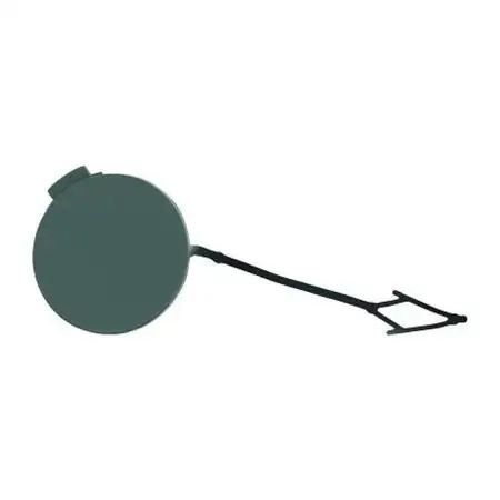 DIEDERICHS Kappe Abschlepp&ouml;se Abschlepphaken grundiert f&uuml;r VW Touran 1T3 hinten