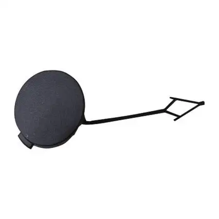 DIEDERICHS Kappe Abschlepp&ouml;se schwarz f&uuml;r VW Caddy 3 ab Modelljahr 2010 vorne 2K58072419B9