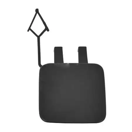 DIEDERICHS Kappe Abschlepp&ouml;se Abschlepphaken grundiert f&uuml;r VW Polo 6 MK6 hinten 2G6807441