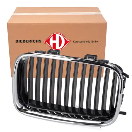DIEDERICHS K&uuml;hlergitter K&uuml;hlergrill Ziergitter f&uuml;r BMW 3er E36 vorne links 51138122237