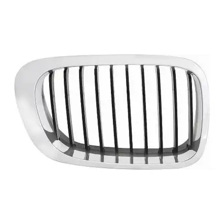 DIEDERICHS L&uuml;ftungsgitter K&uuml;hlergrill chrom/schwarz f&uuml;r BMW 3er E46 rechts 51137064318