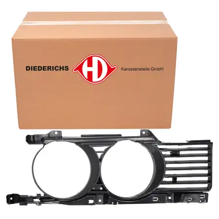 DIEDERICHS 1222044 K&uuml;hlergrill K&uuml;hlergitter f&uuml;r BMW E34 / Touring rechts 51131944138