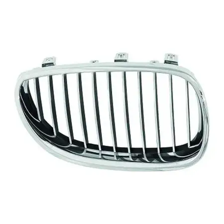 DIEDERICHS L&uuml;ftungsgitter K&uuml;hlergrill chrom/schwarz f&uuml;r BMW 5er E60 links 51137065701