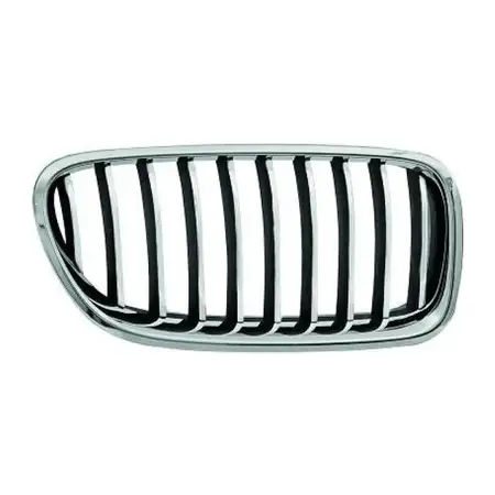 DIEDERICHS K&uuml;hlergrill schwarz f&uuml;r BMW 5er F10 F11 ab Modelljahr 2014 rechts 51137412324