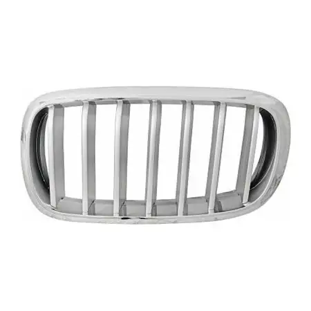 DIEDERICHS L&uuml;ftungsgitter K&uuml;hlergrill grau/silber f&uuml;r BMW X5 F15 links 51117303107