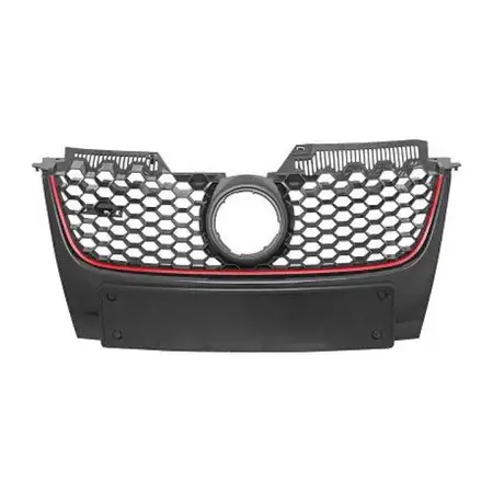 DIEDERICHS 2214241 L&uuml;ftungsgitter K&uuml;hlergrill schwarz/rot f&uuml;r VW Golf 5 1K0853651E VW8