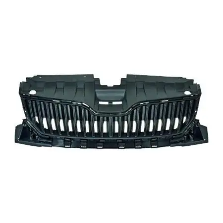 DIEDERICHS L&uuml;ftungsgitter K&uuml;hlergitter K&uuml;hlergrill schwarz f&uuml;r SKODA Fabia 3 NJ3 NJ5