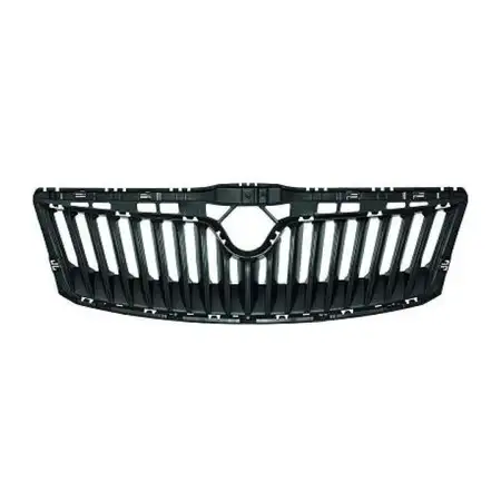 DIEDERICHS L&uuml;ftungsgitter K&uuml;hlergrill schwarz f&uuml;r SKODA Octavia 2 ab Modelljahr 2009
