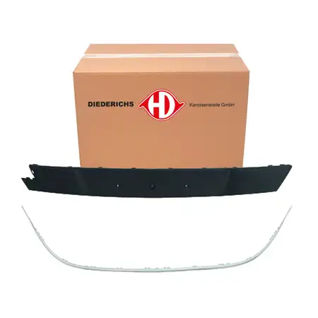 2x DIEDERICHS L&uuml;ftungsgitter Sto&szlig;stange + Chrom Rahmen f&uuml;r OPEL Astra J ab 01.2012