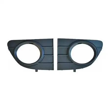 2x DIEDERICHS L&uuml;ftungsgitter Rahmen Nebelscheinwerfer f&uuml;r ABARTH Punto FIAT Punto Evo 199